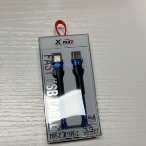 Blue USB Type-C to Type-C Cable